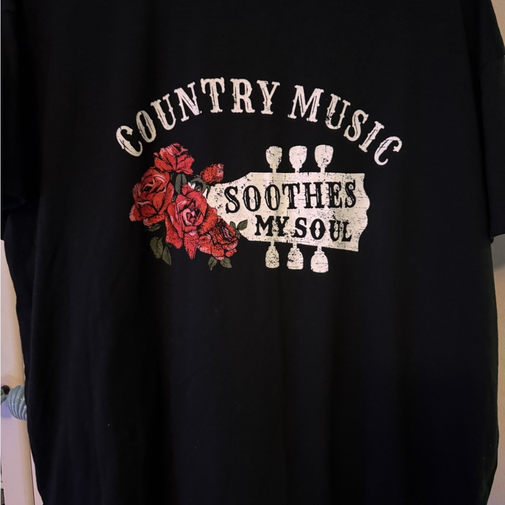 Maurices Black Country Music Graphic Tee